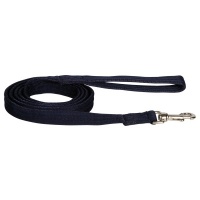 Harry's Horse Halsterlijn Soft Musketon Zilver 2m bk-gd