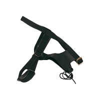 Premiere kinband voor cap Zwart
