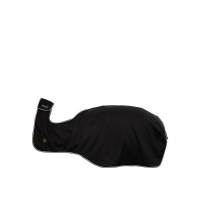 BR uitrijdeken Classic soft shell Zwart- 135/100 cm