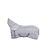 Premiere vliegendeken combo Animal Print Zebra A5015- 145/110 cm