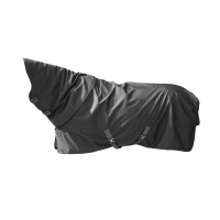 Kentucky Winterdeken All Weather Quick dry fleece met nek 150gram Black- 140 cm