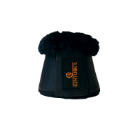 Kentucky Springschoenen zwart Leder wol / bont Black/black- Xtra Large