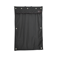 Kentucky Waterdicht Stalgordijn Black- 1 Size