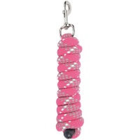Harry's Horse Halstertouw Mounty Musketon Zilver 2m fuchsia-blauw-lila