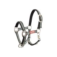Premiere veulenhalster Vivid Black/Cream/Moss- Foal