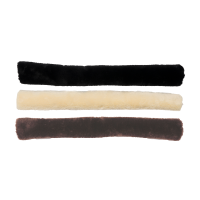 Kentucky Jachtmartingaal & teugel cover bont Black- 60 cm