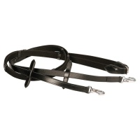 Harry's Horse Teugels Webband Stops Clipsluiting zwart- cob