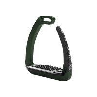 Acavallo stijgbeugels REL-X 180 Hunter groen/Zwart- 12 cm
