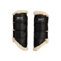 ANKY® Active Gel Impact beenbeschermers Zwart- XL
