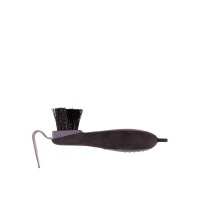 Premiere hoevenkrabber Soft Grip Zwart/Grijs