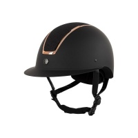 BR rijhelm Omega Painted Glitter Black/Rose- 52/54