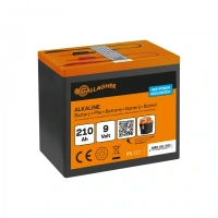 Gallagher Powerpack Alkaline batterij 9V/210Ah - 190x125x160mm
