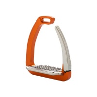 Acavallo stijgbeugels REL-X 180 Oranje/Nikkel- 12 cm