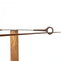 Gallagher Dubbele Afstandisolator Ring top hout 80cm terra (5)