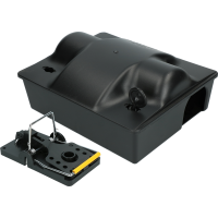 Voerdoos Rat Dual Bait incl. rattenklem en sleutel