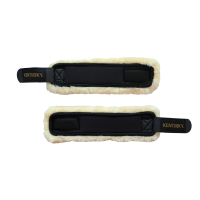 Kentucky Kootbeschermer wol / bont Black- 1 Size