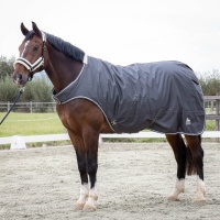 Harry's Horse Stapmolendeken Waterdicht 200gr ebony- 215cm