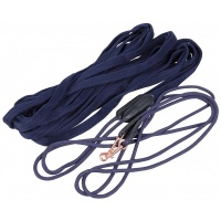 Harry's Horse Dubbele longeerlijn Rosegold navy- uni Harry's Horse Dubbele longeerlijn Rosegold navy- uni