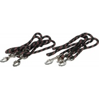 Harry's Horse Longeerkoord V-line (paar) zwart