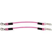 Harry's Horse Trailerlijnen Elastisch Paniekhaak Colour fuchsia