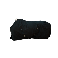 Kentucky Canvas deken Black- 145 cm