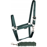 Harry's Horse Halsterset Initial fuchsia- cob