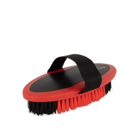 Premiere bodyborstel Soft Grip zacht medium Jalapeno/Black