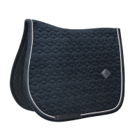 Kentucky Zadeldek basic velvet veelzijdigheid Black- Full