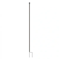 Gallagher Kunststof paal 19mm 2,00m zwart (10)