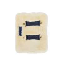 Kentucky Borst verlenger vegan bont 2 sluitingen Naturel- Full