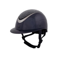 BR rijhelm Theta Plus Glamourous Glossy Navy/Gunmetal- 52/54