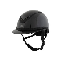 BR rijhelm Theta Radiant Zwart/Gunmetal- 52/54