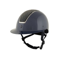 BR rijhelm Omega Glamourous Glossy Navy/Gunmetal- 58/60
