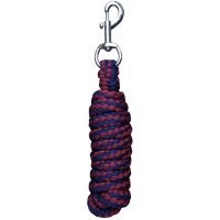Harry's Horse Halstertouw Soft Musketon Zilver 1,8m bordeaux-navy