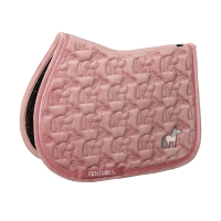 Kentucky Zadeldek velvet Sammy glitter Old rose- Pony