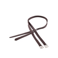 BR beugelriemen Bruin/Zilver- 160 cm