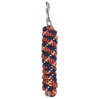 Harry's Horse Halstertouw Mounty Musketon Zilver 2m blauw