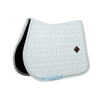 Kentucky Zadeldek velvet veelzijdigheid Light blue- Cob