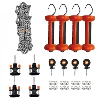 Gallagher Doorgangsset elastisch cord Multipak (4x 3/6m)