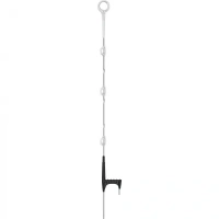 Gallagher Multidraad Ring top paal 1,10m wit (10)