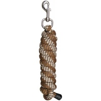 Harry's Horse Halstertouw Mounty Musketon Zilver 2m lblauw-roze-geel