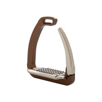 Acavallo stijgbeugels REL-X 180 Golden brown/Nikkel- 12 cm