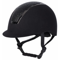 Harry's Horse Veiligheidscap Regal Velvet Sparkle zwart- 58-60