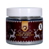 Excellent Horse Christmas Hi Gloss Hoof Polish Zilver 150 ml