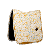 Kentucky Zadeldek velvet dressuur brown/white- Cob