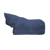 Kentucky Onderdeken Huidvriendelijk met halsstuk 150 gram Navy- 155 cm