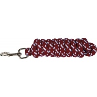 Harry's Horse Halstertouw Mounty Musketon Zilver 2m navy-wit-grijs