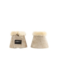 ANKY® Fur Bell Boots Jubilee Glamour beige- M