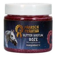 Paardenpraat TV Glitter Hoeflak Roze