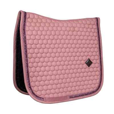 Kentucky Zadeldek glitter band dressuur Fuchsia- Full Kentucky Zadeldek glitter band dressuur Fuchsia- Full